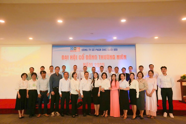 CÔNG TY CỔ PHẦN DHC SUỐI ĐÔI TỔ CHỨC THÀNH CÔNG ĐẠI HỘI ĐỒNG CỔ ĐÔNG THƯỜNG NIÊN NĂM 2025