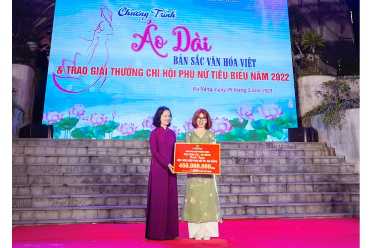 Khu du lịch CVSKN Núi Thần Tài vinh dự là nhà tài trợ trong chương trình Áo dài-Bản sắc văn hóa Việt năm 2023